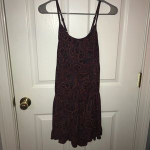 Flowy patterned sundress